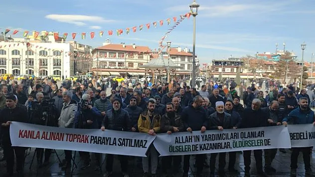 Konya'dan Gazze tepkisi