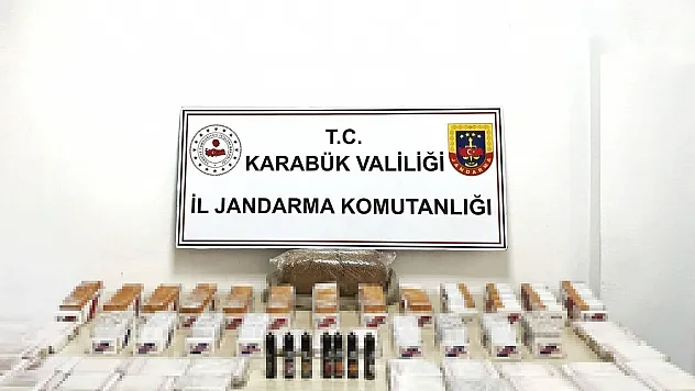 Karabük'te kaçak tütün operasyonu