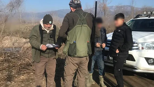 BELGESİZ AVLANMAYA 21BİN LİRA CEZA