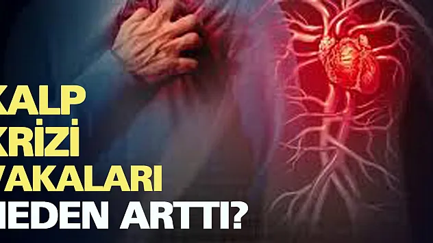 Kalp krizi vakaları neden arttı?