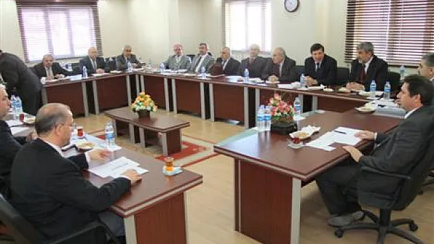 İlçe müftüleri bir araya geldi