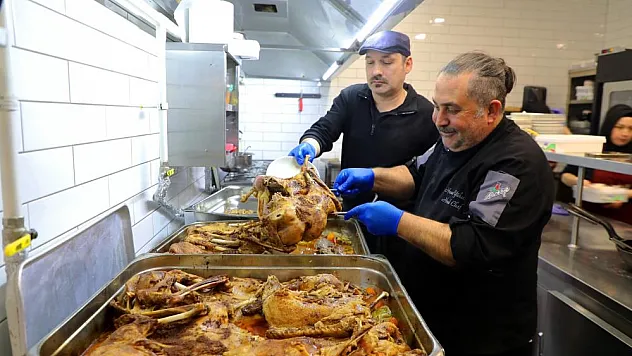 Kaz eti, Ordu mutfağında yerini aldı