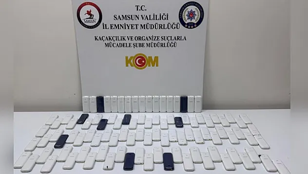 KOM POLİSİNDEN KAÇAK TELEFON OPERASYONU
