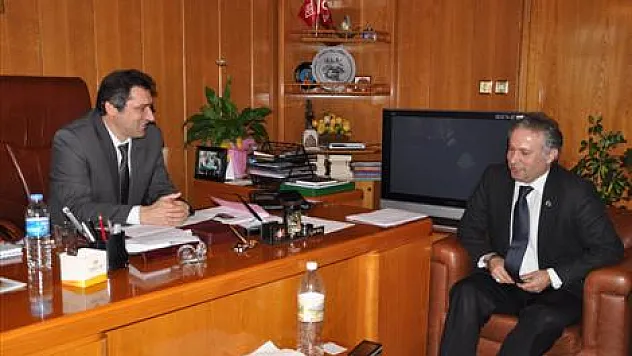 Belur, İl müftüsünü ziyaret etti