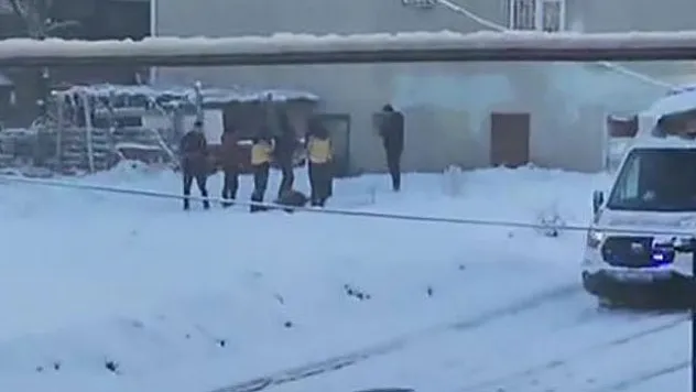 Cansız nedeni karlar içinde bulundu