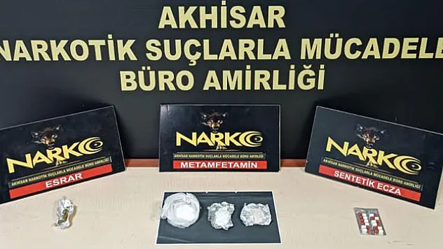 Manisa'da uyuşturucu operasyonu