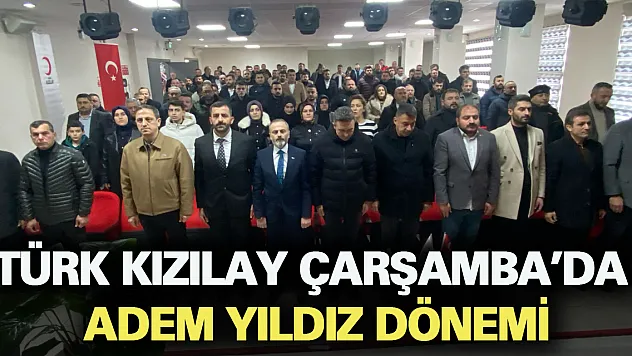 Türk Kızılay Çarşamba'da Adem Yıldız dönemi