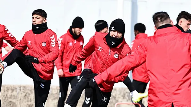 Sivasspor Bodrum FK maçının hazırlıklarına başladı