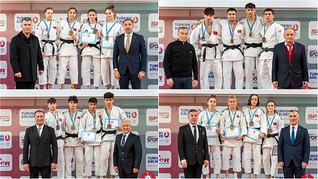 Judo Şampiyonası'nda madalyalar sahiplerini buldu