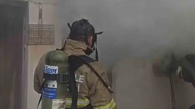 Kırıkkale'de korkutan yangını: