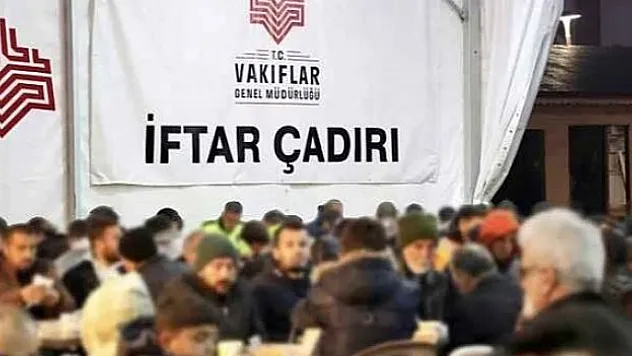 Ramazan boyunca iftar verecek