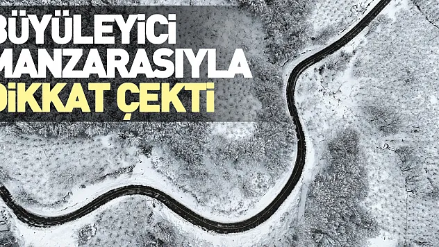 Büyüleyici manzarasıyla dikkat çekti