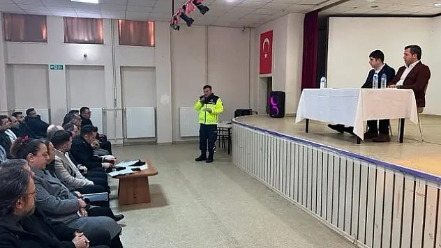 Muhtarlar ve eğitim güvenliği toplantısı