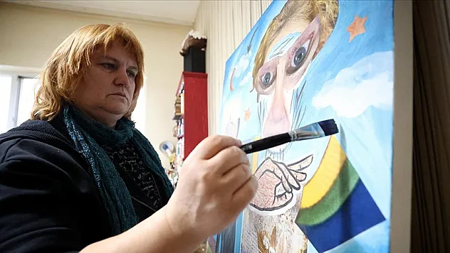 7 ülkede sergi açtı