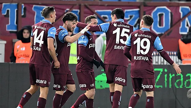 Trabzonspor, Türkiye kupasında çeyrek finale yükseldi