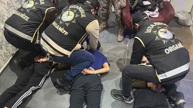 İstanbul'da çete operasyonu