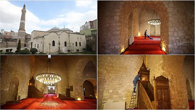 Osmanlı mirası Hızırbey Camisi ramazana hazırlandı