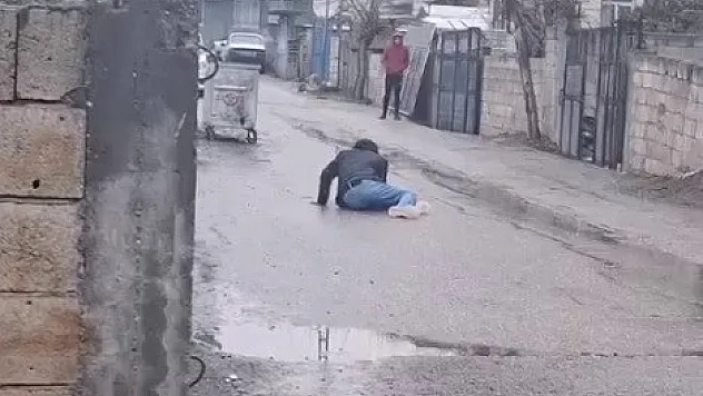 Uyuşturucunun etkisiyle yığılıp kaldı