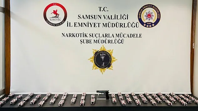 4 bin 816 adet sentetik ecza ele geçirildi