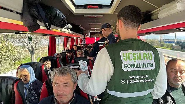 Yeşilay Derneği Aydın Şubesi'nden farkındalık etkinliği