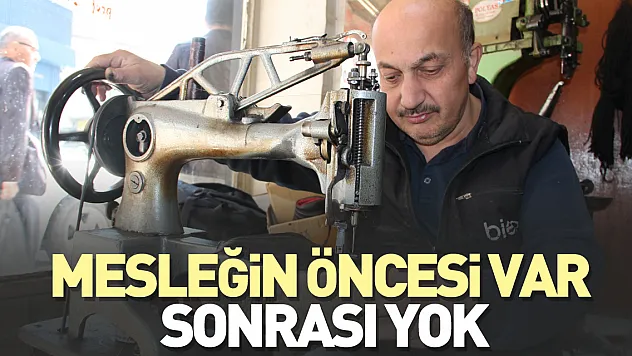 MESLEĞİN ÖNCESİ VAR SONRASI YOK