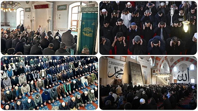 Ramazan ayının ilk cuma namazı kılındı