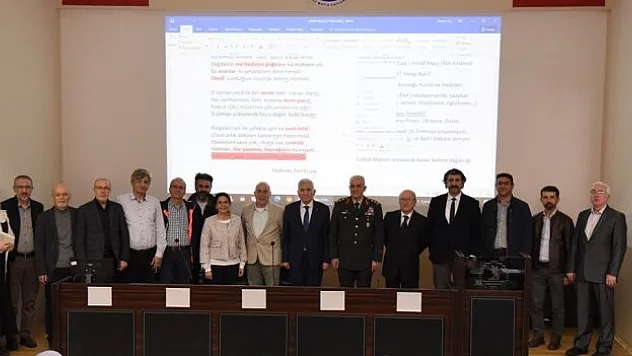 'Tarihi Süreç ve Edebi İçeriği ile İstiklal Marşı' konulu panel