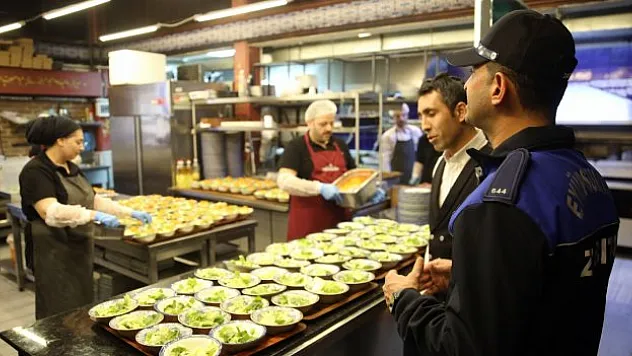 Lokanta ve restoranlara denetim