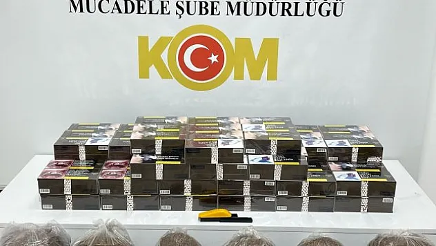 Kaçak tütün ve makaron operasyonu