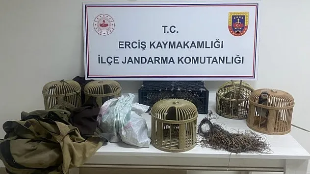 Kafes avcılarına 124 bin 857 lira para cezası