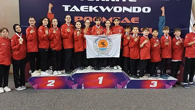 Türkiye Şampiyonası'ndan 20 madalyayla döndü