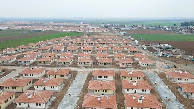 Türkiye'nin ilk kırsal uydu kenti oldu