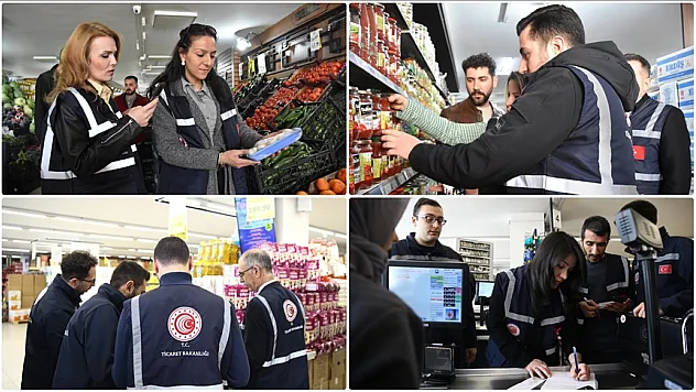 Ramazan Bayramı öncesi marketler denetlendi