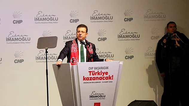 İmamoğlu, Erzincan'da konuştu