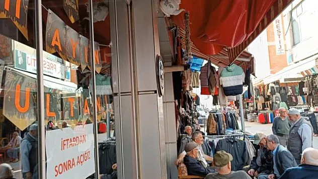 Oruçlular için dinlenme mekanına dönüştü