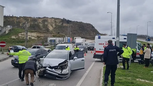 Sinop'ta trafik kazası
