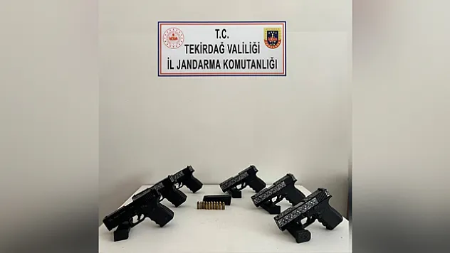 Jandarmadan kaçakçılık ve silah operasyonu