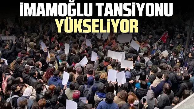 iMAMOĞLU TANSiYONU YÜKSELiYOR