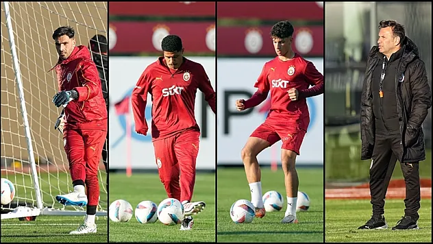 Galatasaray'da, Beşiktaş maçının hazırlıkları başladı