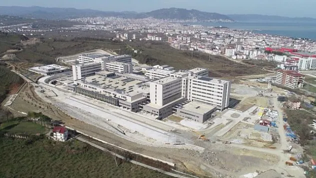 Ordu Şehir Hastanesi'nde çalışmalar hızla sürüyor
