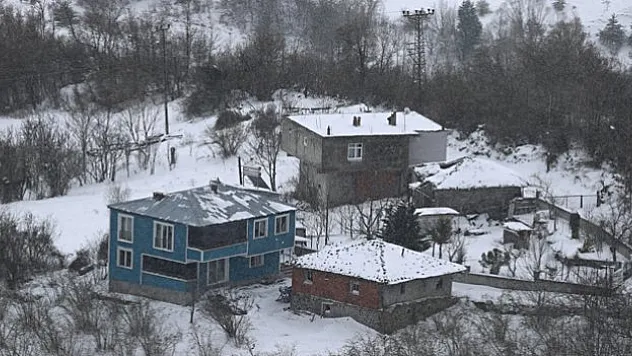 Kocadağ'da ilkbahar ve kış renkleri hakim oldu