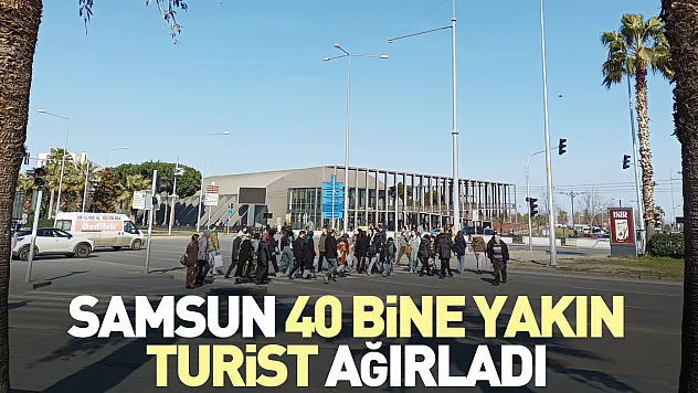 Bir ayda 40 bine yakın turist