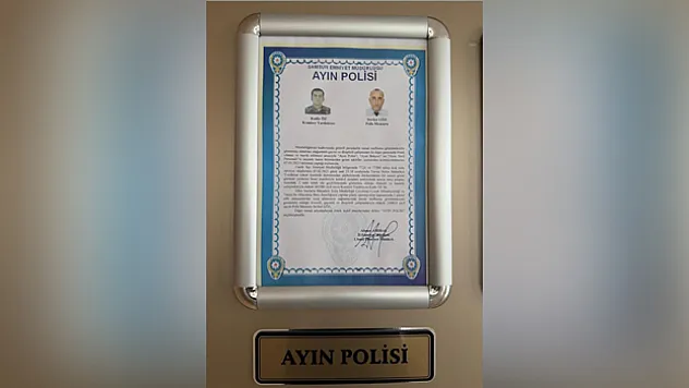 Ayın polisi seçildi