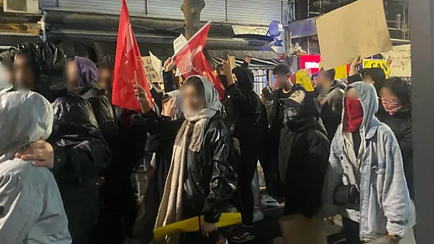 Bandırma'da eylemde gerginlik