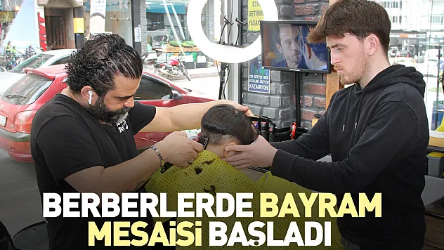 BERBERLERDE BAYRAM MESAİSİ BAŞLADI
