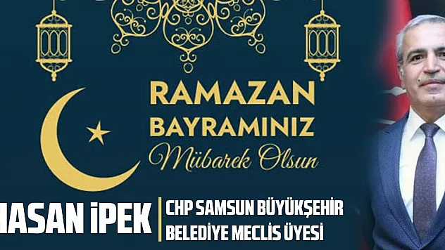 Samsun Büyükşehir CHP Belediye Meclis Üyesi Hasan İpek