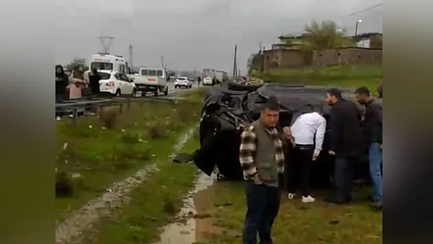 Batman-Kozluk yolunda trafik kazası