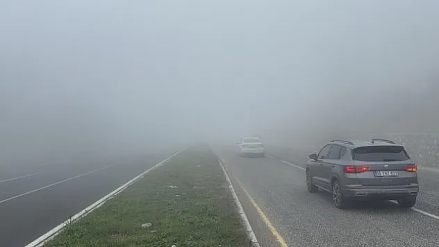 Görüş mesafesi 5 metreye düştü