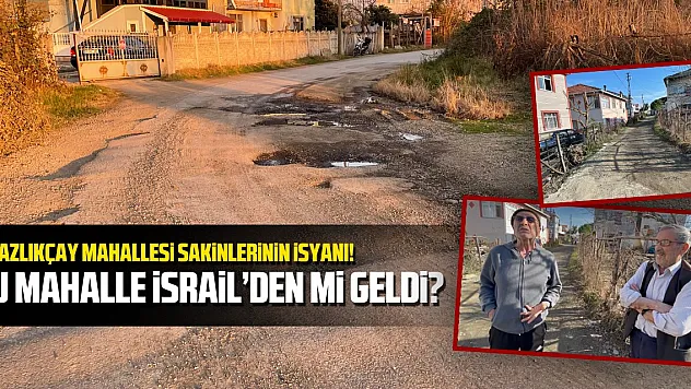 BU MAHALLE İSRAİL'DEN Mİ GELDİ?