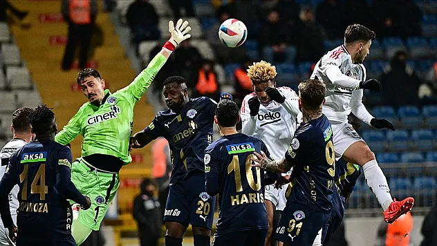 Beşiktaş, bir puanı son anda aldı